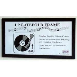  Black LP Gatefold Frame