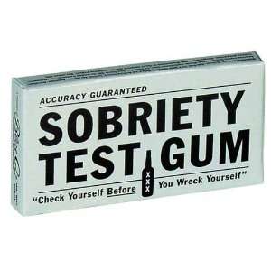  Sobriety Test Gum