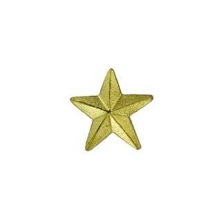 Small Gold Star Pin   1/2 Inch (Pack Of 100)  Sports 