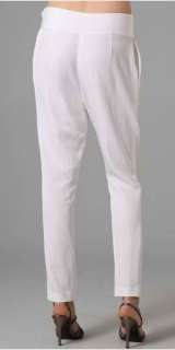 Halston Heritage Novelty Suiting Slim Pants Trousers 4  