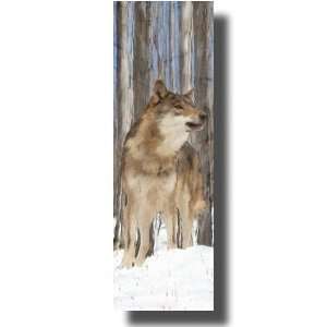  Wolf Wood Panel Wall Art