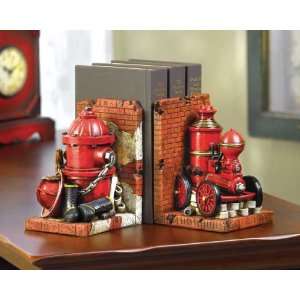  Firefighter Bookends #38199