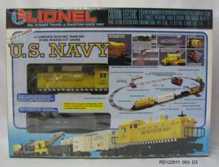 LIONEL US Navy Electric Train Set 027 Gauge FACTORY SEALED BRAND NEW 