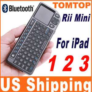 Wireless Bluetooth Keyboard Rii Mini 4 Android iPad 2  
