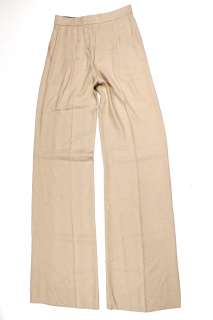 Stella McCartney womens old rose clemintine wide leg pants 38 $795 New 