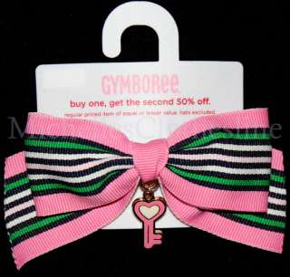 Gymboree SMART GIRLS RULE Pink Hair Bow/Backclip NWT  