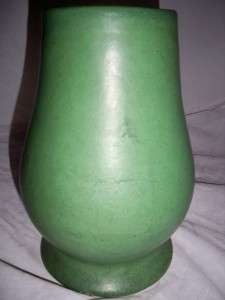 RARE bulbous 9.5 WHEATLEY pottery vase FROTHY glaze  