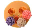 NEW 3D Flower shape Silicone Cake/Chocolate/Jelly/Soap cookie Molds 
