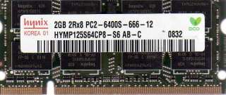 NEW 2GB Toshiba Mini 10.1 Netbook DDR2 RAM Memory  
