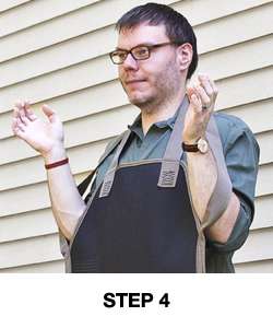 Backsaver Easy Haul Pellet Apron (9 11). A simple aid for transporting 