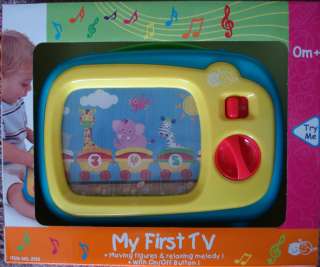 PLAYGO KIDS,MY FIRST TV SET,MOVING FIGURES,RELAXING MELODY,ON/OFF 