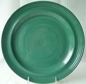Pier 1 Festivale Green DINNER PLATE Forest Concentric  