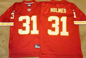 Priest Holmes Kansas City Chiefs Jersey Red #31 NEW  
