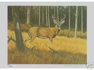 1984 Alabama Wildlife Federation Conservation Print  