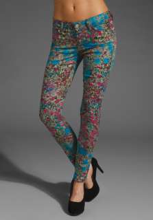 FOR ALL MANKIND Skinny in Garden Party Print  