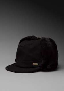 OBEY Rurik Wool Cap in Black 