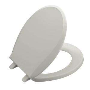 KOHLER Cachet Round Closed Front Toilet Seat in Ice Grey K 4689 95 at 