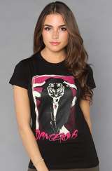 Dangerously Beautiful The RAWR Tee in Black  Karmaloop   Global 