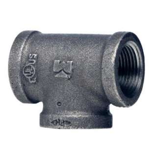 Mueller Global 3/4 In. Black Malleable Iron Threaded Tee 520 604HN at 