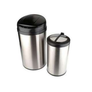   gal. (40 L) and 3 gal. (12 L), Auto Open Infrared Trash Can Combo Pack