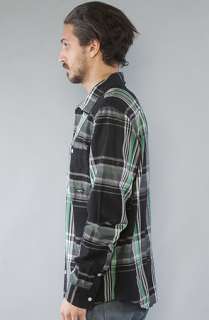 LRG The Uncle Blazer Buttondown Shirt in Black  Karmaloop 