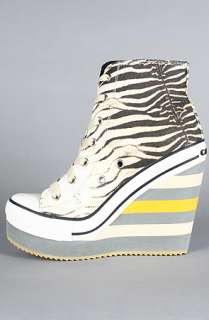 Sole Boutique The Lulu Jungle Sneaker in Zebra  Karmaloop 