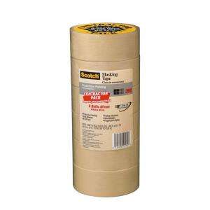 Scotch 2 in. x 180 ft. Production Painting Masking Tape (6 Pack) 2020 