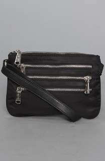 co lab The Mia Mini Multi Zip Bag in Black  Karmaloop   Global 