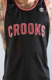 Crooks and Castles The Game Time Jersey in Black  Karmaloop 
