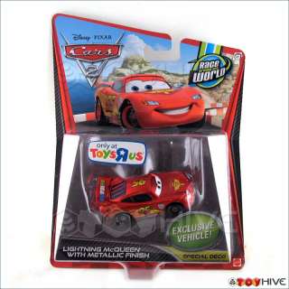 Disney Pixar Cars Lightning Mcqueen Metallic Toys R Us  