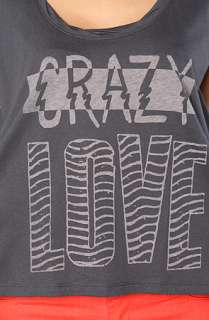 Junkfood Clothing The Crazy Love Crew Tee  Karmaloop   Global 