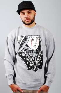 BLOODBATH Madonna Crewneck Heather Grey  Karmaloop   Global 