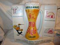   HEILEMANS Old Style Lager Beer Maestro Flasher Light SIGN AS IS  