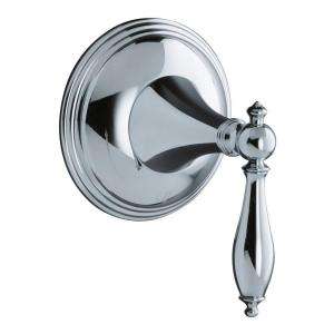 KOHLER Finial Traditional Valve Trim with Lever Handle for Volume 