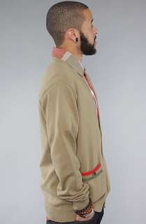 LRG The Storica Cardigan in British Khaki  Karmaloop   Global 