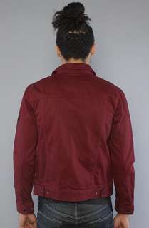 Nixon The Warren Jacket in Bordeaux  Karmaloop   Global Concrete 