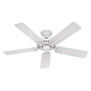 Summer Breeze 52 in. White Ceiling Fan 25517 