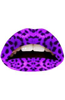 Violent Lips The Purple Leopard Lip Tattoo  Karmaloop   Global 