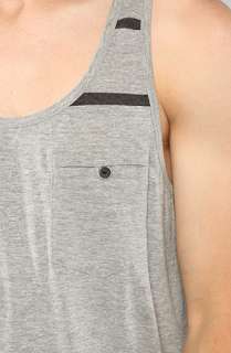 Ezekiel The Milo Tank in Heather Grey  Karmaloop   Global 