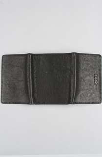 WeSC The Joakim Wallet in Black  Karmaloop   Global Concrete 