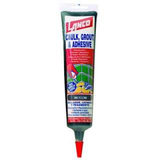 Lanco 5.5 Oz. Caulk, Grout and Adhesive TP885 19  