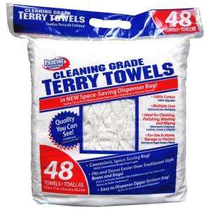 ProLine Cleaning Grade Terry Towels (48 Pack) T 99026 at The Home 