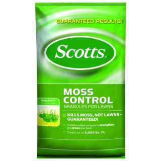 Scotts Moss Control Granules for Lawns 31005A 