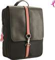 Mobile Edge 16 PC/ 17 Mac Komen Paris Backpack   Black/Pink Trim 