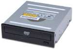 Lite On DH 16D2P 08 Retail DVD ROM Drive   16x DVD ROM, 48x CD ROM 