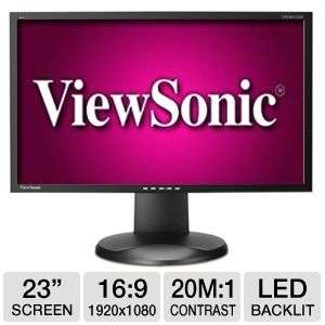 ViewSonic VP2365 LED 23 Class IPS Widescreen LED Backlit Monitor 