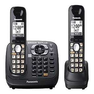 Panasonic KX TG6582T DECT 6.0 PLUS Link to Cell via Bluetooth Cordless 