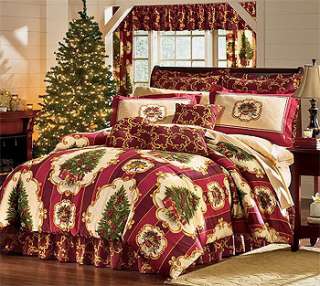 3pc CHRISTMAS TREE Xmas Bedding   Holidays Bed Set Single TWIN 