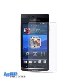   Ericsson Xperia Arc S & Arc X12 in SCHWARZ + gratis Displayschutzfolie