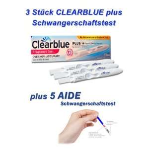 Stück Clearblue Schwangerschaftstest Frühtest plus 5 AIDE 